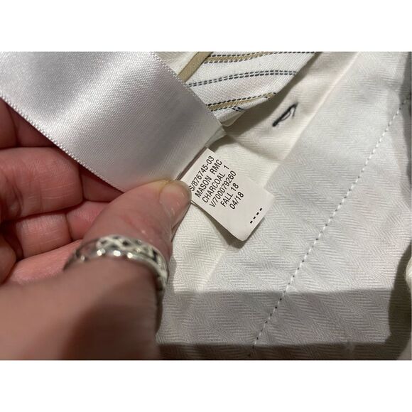 Banana Republic Mason Athletic Tapered Fit in Charcoal Chino Pants, Size 38 x 32 - Picture 6 of 13